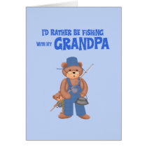 Fishing with Grandpa Card