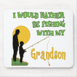 Fishing With Grandson mousepads