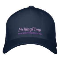 FishingPimp Embroidered Hat embroidered hats by GearMall FishingPimp Embroidered Hat embroidered hats