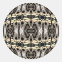 Fishnet Faces 2 Stickers