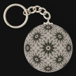 Fishnet Flowers Key Chain