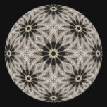 Fishnet Flowers Sticker
