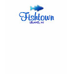 Fishtown -  Leland, MI Ladies Spaghetti Top Tshirt