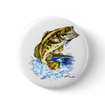 FishTs Designer Series Pinback Buttons