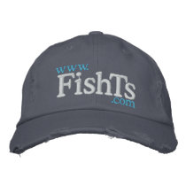 FishTs Logo Hat embroidered hats by FishTsdotcom FishTs Logo Hat embroidered hats