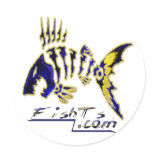 FishTs Logo Sticker