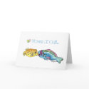 Fishy Big Wet Kiss Valentine Card by lillyarts Fishy Big Wet Kiss Valentine Card