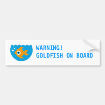 Fishy Bumper Stickers