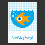 Fishy invitations