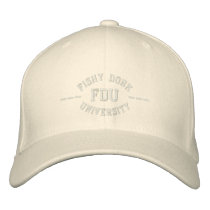 Fishy Donk , University, --- FDU --- embroidered hats by Akurian Fishy Donk , University, --- FDU --- embroidered hats