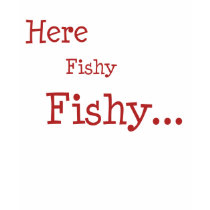 Fishy Fishy Kids Ringer Blue t-shirts