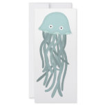 fishy jellyfish customized rack card