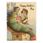 Fishy Mother's Day Post Cards
