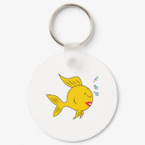 Fishy Smiley Face keychains