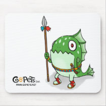 Fishy Soldier Mousepad by GoPets Fishy Soldier Mousepad