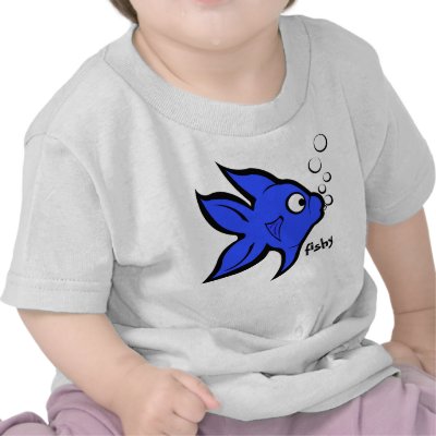 Fishy T-shirt by kklawiter