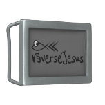 Fishy Woes Rectangular Belt Buckle