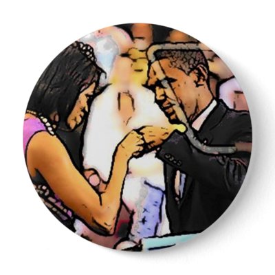 Fist Bump Button by ObamaRama