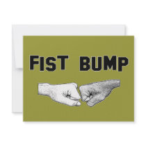Fist Bump invitations