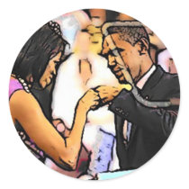Fist Bump Sticker
