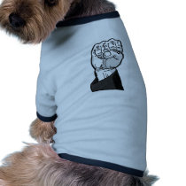 fist in the air pet clothing by mike3488 fist in the air pet clothing