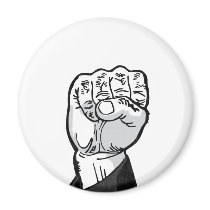 fist in the air magnets by mike3488 fist in the air magnets
