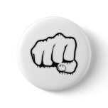 Fist Spray Pinback Button