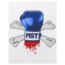 Fist T-shirt flyers by Foozyo Fist T-shirt flyers