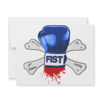 Fist T-shirt invitations by Foozyo Fist T-shirt invitations