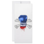 Fist T-shirt rack cards