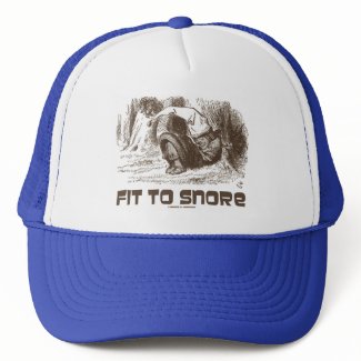 Fit To Snore Red King Snoring Sleeping Wonderland hat