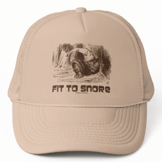 Fit To Snore Red King Snoring Sleeping Wonderland hat