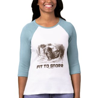 Fit To Snore Red King Snoring Sleeping Wonderland shirt