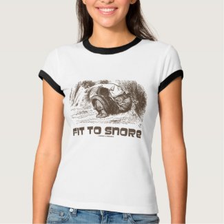 Fit To Snore Red King Snoring Sleeping Wonderland shirt
