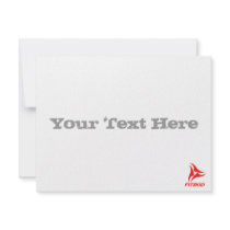 FITBOD red fitness logo invitations