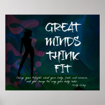 Fitness and Weight Loss Motivation Poster