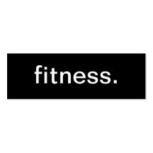 Fitness Business Card