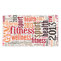 Fitness business cards
