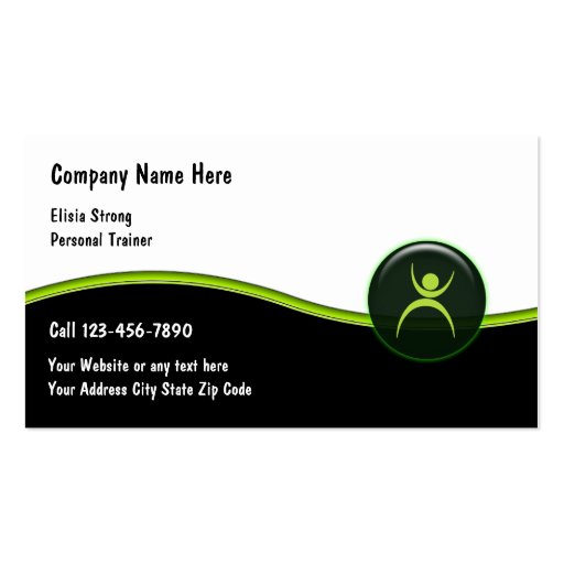 Fitness Business Cards