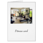 Fitness card