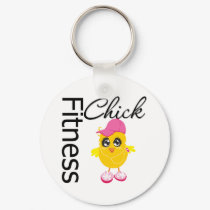 Fitness Chick keychains
