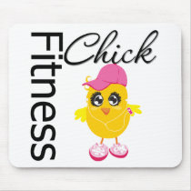 Fitness Chick Mouse Pads