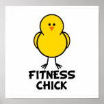 Fitness Chick Poster