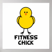 Fitness Chick Poster