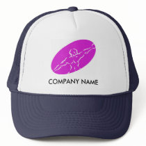Fitness Customizable Hat - Magenta by PlasmicSteve Fitness Customizable Hat - Magenta