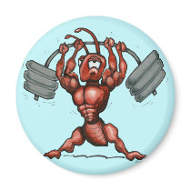 Fitness Dude magnets