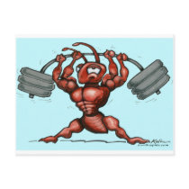 Fitness Dude postcards by FunGraphix Fitness Dude postcards