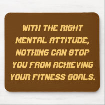 Fitness Goals mousepads by Power2BThin Fitness Goals mousepads