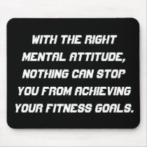 Fitness Goals mousepads by Power2BThin Fitness Goals mousepads