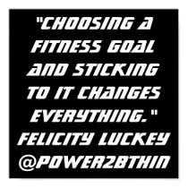 Fitness Goals posters